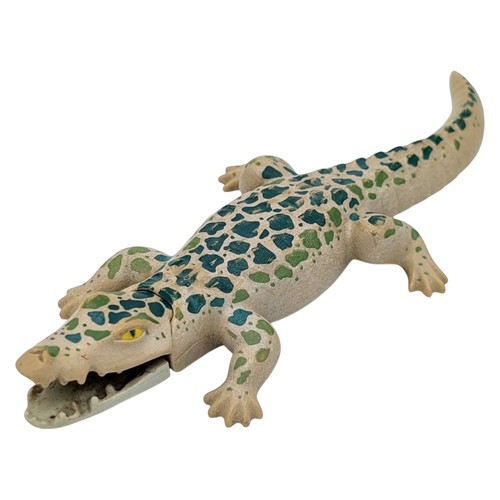 Playmobil crocodile gris vert