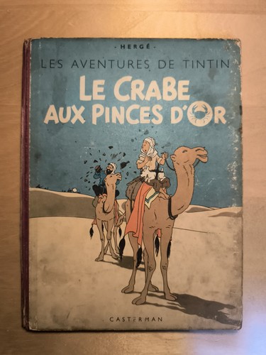Tintin le crabe aux - e.o,