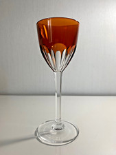 Superbe verre à vin orange