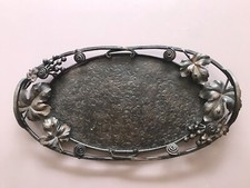 Plateau 1930 Art Déco Fer