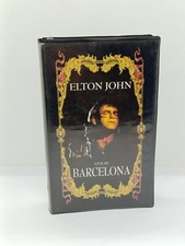 VHS FR : Elton John Live In Barcelona - K7 Vidéo