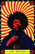 Affiche / Poster 61x91.5cm - jimi-hendrix-psychedelic
