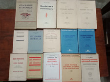 Lot 13 livres - économie