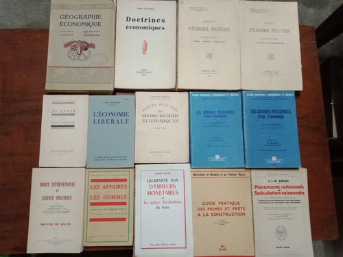 Lot livres économie - lot,