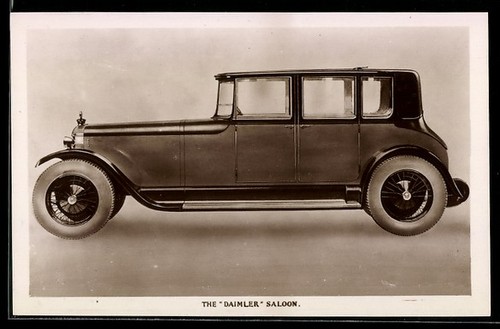 Carte postale voiture - , daimler