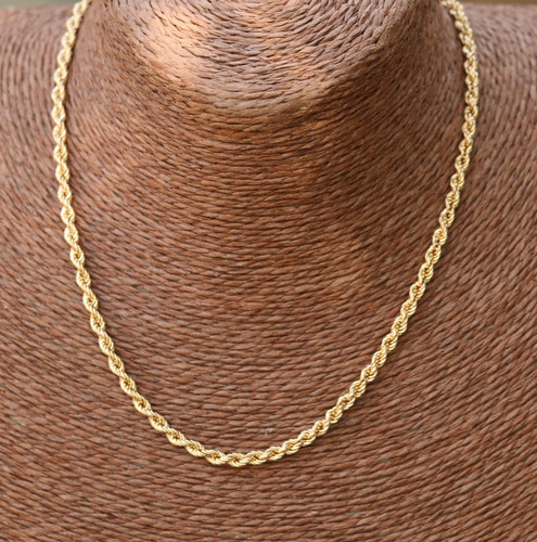 Collier chaîne jaune - collier,