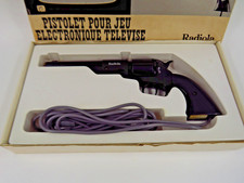 Pistolet Light Gun RADIOLA AJ 01 Vintage 70s CIB pr Console PONG T-02 Odyssey