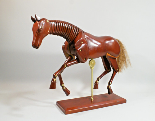 Cheval articule bois - en,