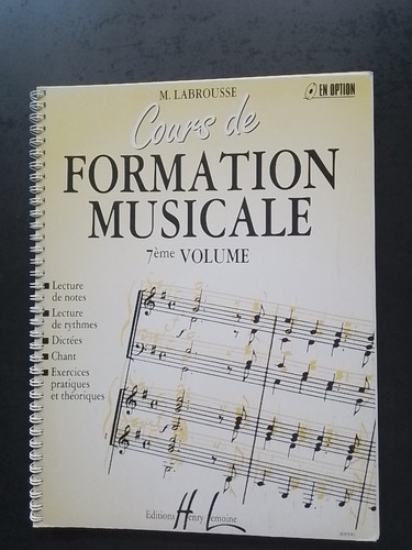 Partition cours formation - partition,