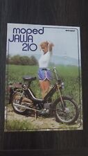 CATALOGUE BROCHURE CYCLOMOTEUR JAWA 210