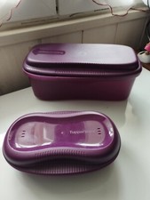 tupperware Lot Cuiseur Solo Et Cuiseur A Pâtes Violet Juste Essayer 