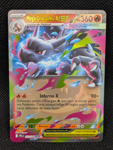 Carte pokemon mega dracaufeu - carte,