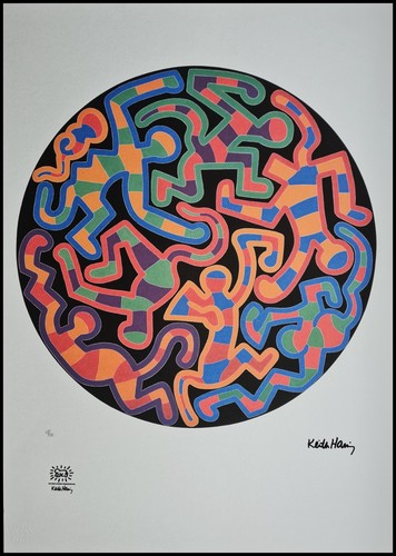 Keith haring monkey puzzle - keith,