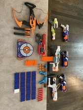 Variety of Nerf Guns, Shooting