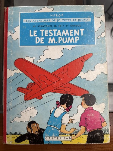Zette jocko herge - zette, "le