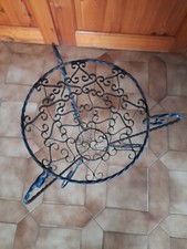 guéridon fer forgé