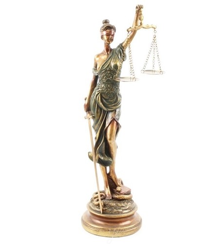 Statue figurine justicia - statue,