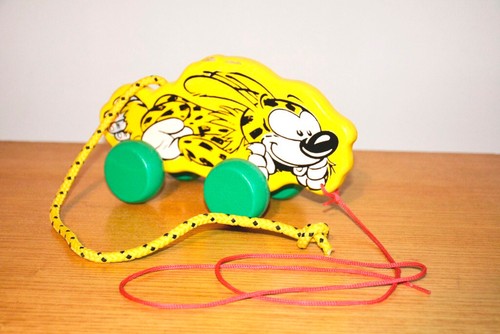 Jouet bois vintage - bois, marsupilam