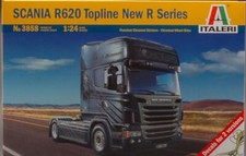 Miniature Camion Modélisme Kit De Montage Truck Italeri SCANIA R 620 1:24