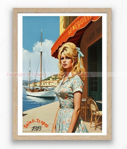 Superbe affiche vintage - superbe,