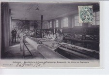 AUBUSSON: manufacture de tapis et tapisseries braquenié, un atelier de tapiss