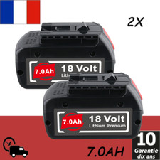 2x batterie pour Bosch 18V