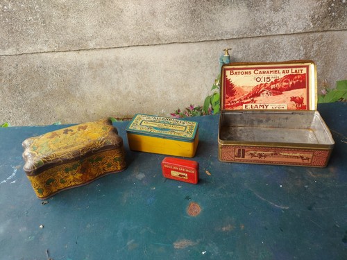 Boites tole litho - en,