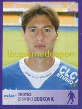 462 BRANKO BOSKOVIC - MONTENEGRO - ESTAC TROYES STICKER  PANINI  FOOT 2005 2006