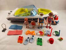 sympa Vedette familiale 4862   playmobil (  vacance , bateau , mer  ) 1665