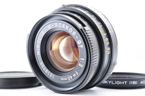 Objectif minolta rokkor qf - minolta, m