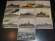 Lot de 10 cartes postales de la Marine Japonaise (2)