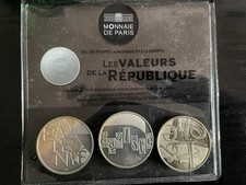 Lot de 3 Pieces de 5 Euros