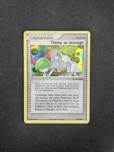 Carte pokémon timmy - pokémon, au