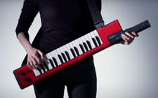 YAMAHA Sonogenic SHS-500 Red 37-Key Shoulder Keytar SHS-500RD Neuf