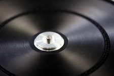 Single Puck Inox (Non Magnétique) pour Thorens Td 145 Jusqu'À 147 150 125 126