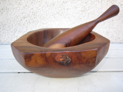 Ancien pilon mortier - ancien,