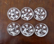 Lot 6 Boutons anciens en