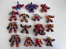 Lot 15 Figurines Rouge GORMITI