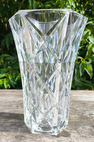 Vintage grand vase verre - grand,