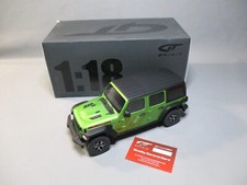 AT546 GT SPIRIT 1/18 VOITURE JEEP WRANGLER RUBICON 2019 VERT REF GT278 TBE