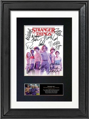 Stranger things autographe - things,