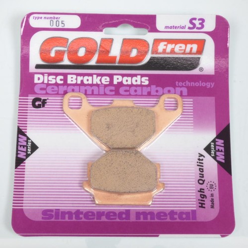Plaquette frein gold - de,