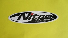sticker vintage Nitro racing moto 15 cm / 4 cm