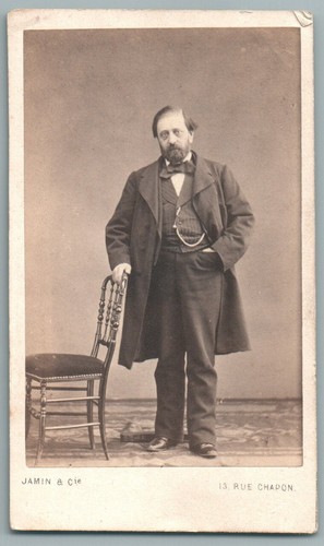 Cdv 1860 homme - portant, montre