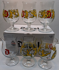 DUVEL Lot 6 verres bière hop
