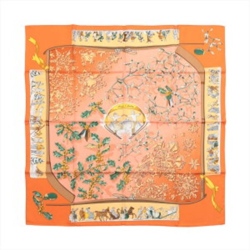 Foulard carré hermès neige - foulard,