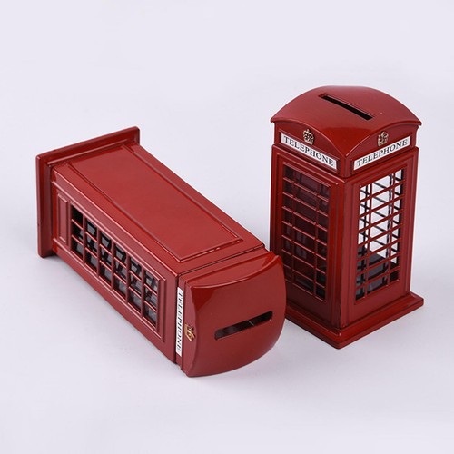 Cabine téléphonique tirelire