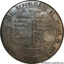 H1684 Rare Médaille Club