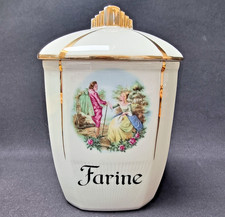 Pot À Farine Porcelaine