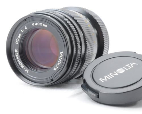 Objectif minolta rokkor 90mm - objectif,